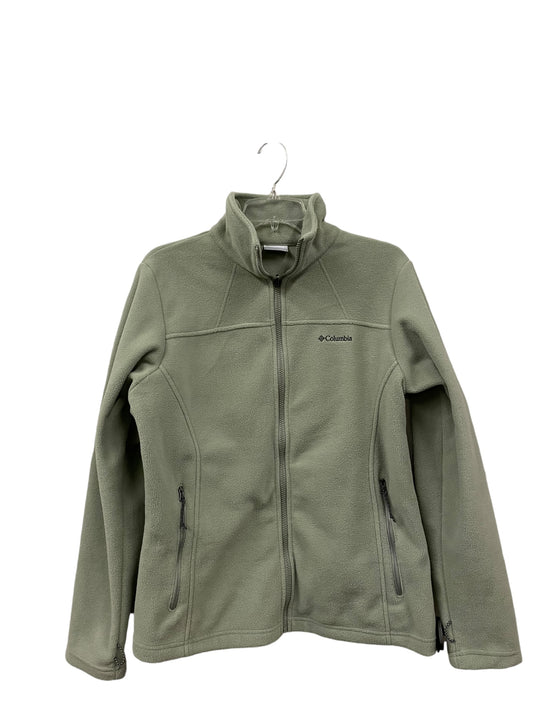 Jacket Fleece By Columbia In Green, Size: L