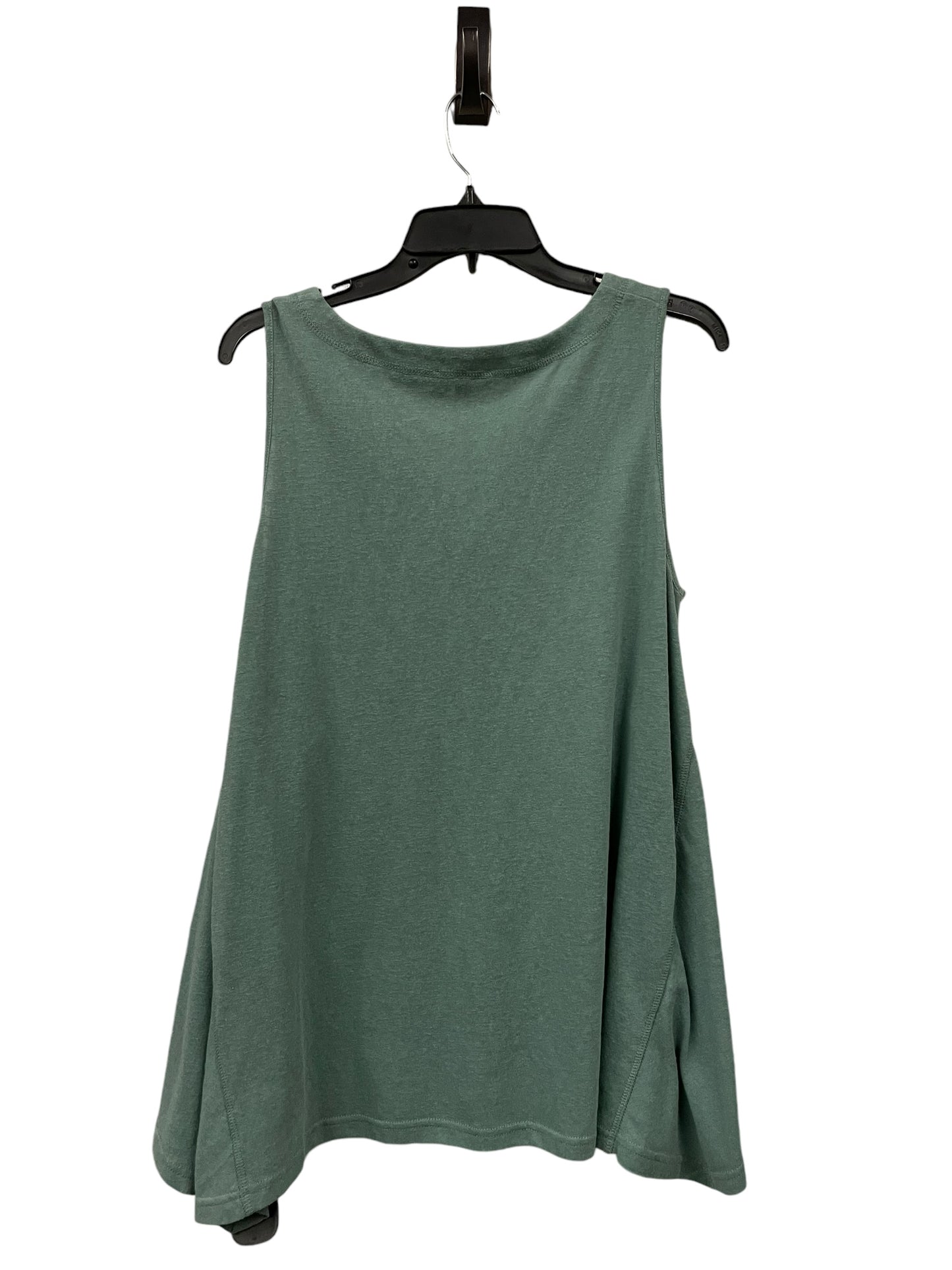 TOP SLEEVELESS MITTOSHOP in GREEN, Size: S