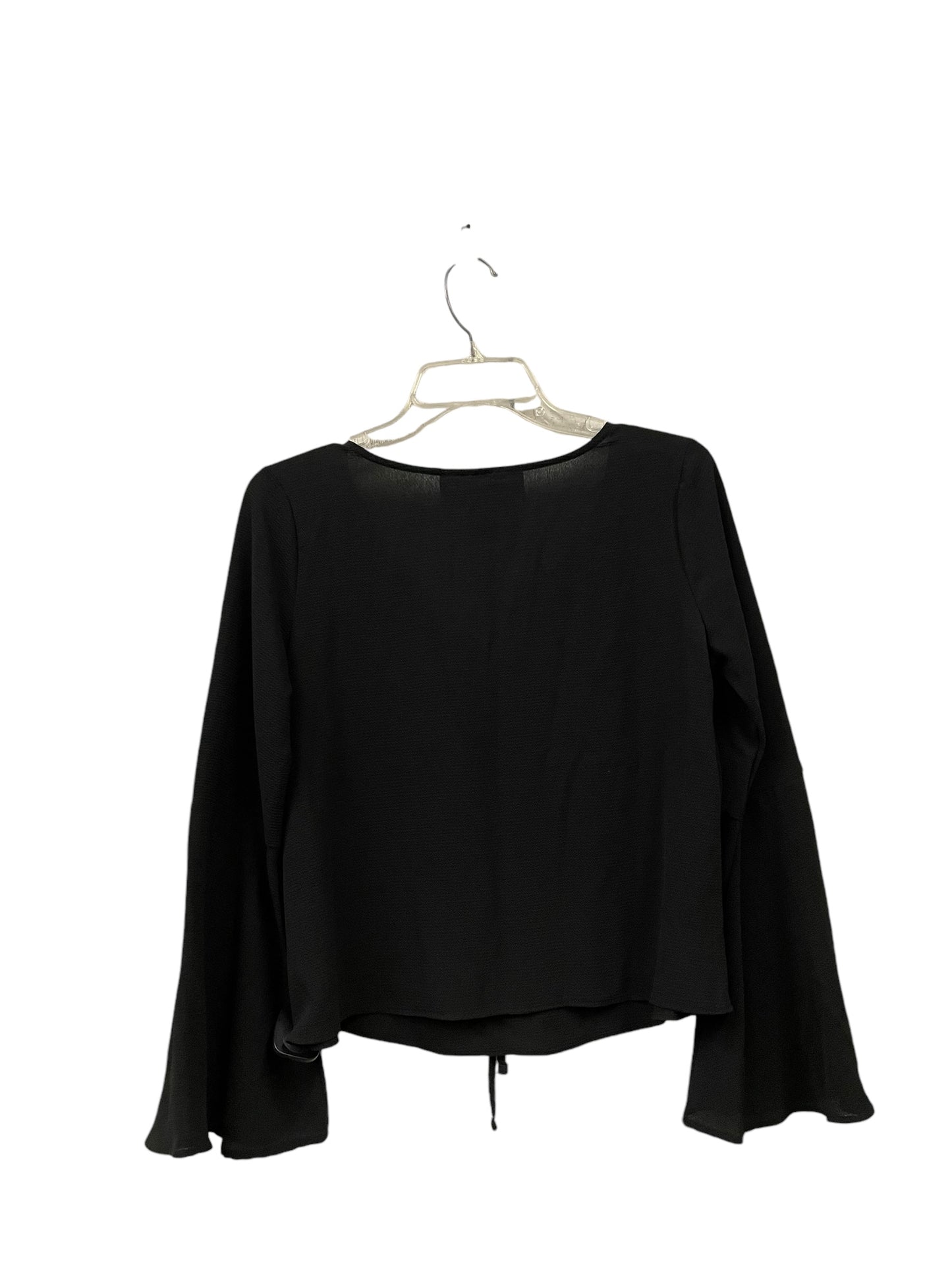 Top Long Sleeve By Clothes Mentor In Black, Size: S