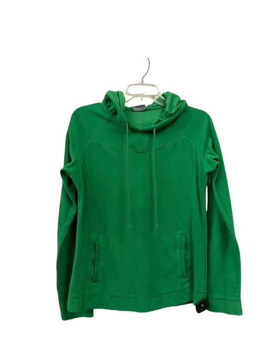 Athletic Sweatshirt Hoodie By Columbia In Green, Size: M