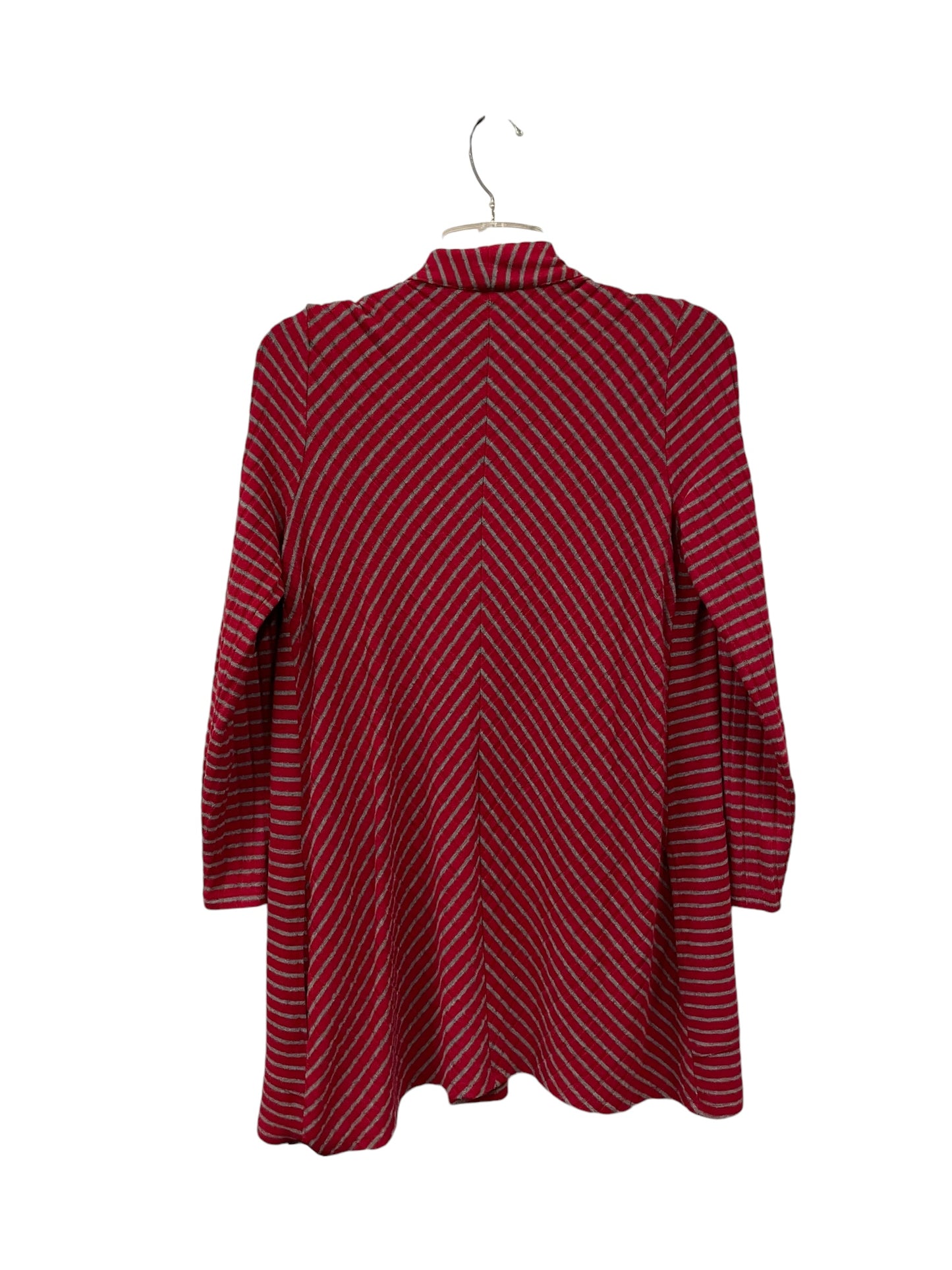 Sweater Cardigan By Chicos In Red, Size: S