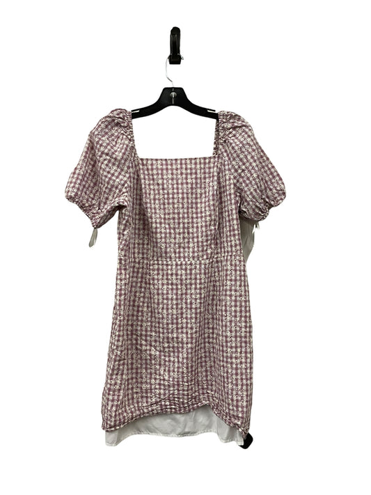 Dress Casual Short By Loft In Purple, Size: M