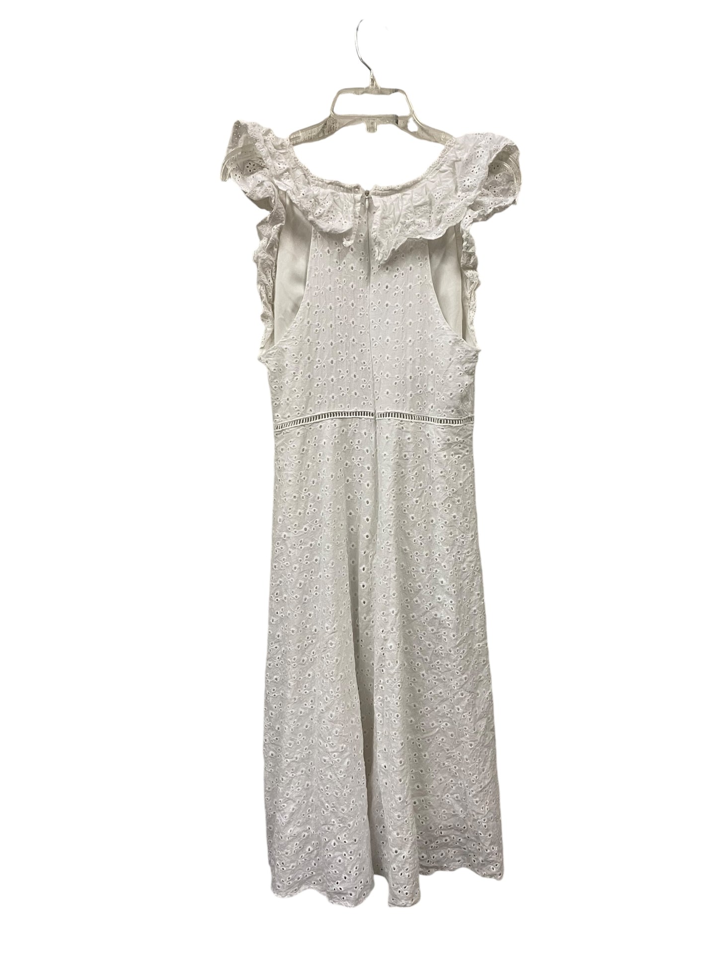 Dress Casual Maxi By Blue Rain In White, Size: L