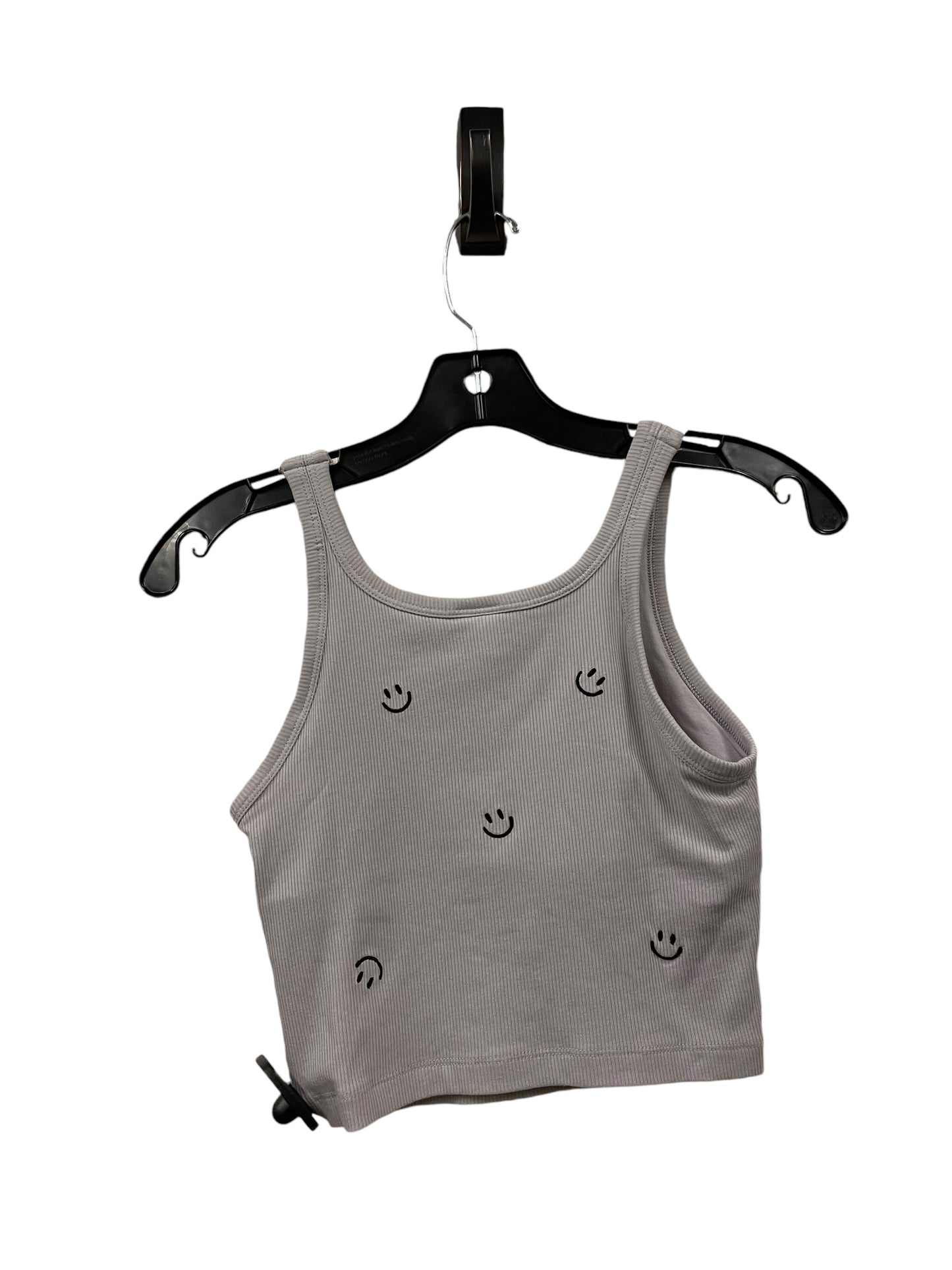 Top Sleeveless By Pink In Grey, Size: Xs