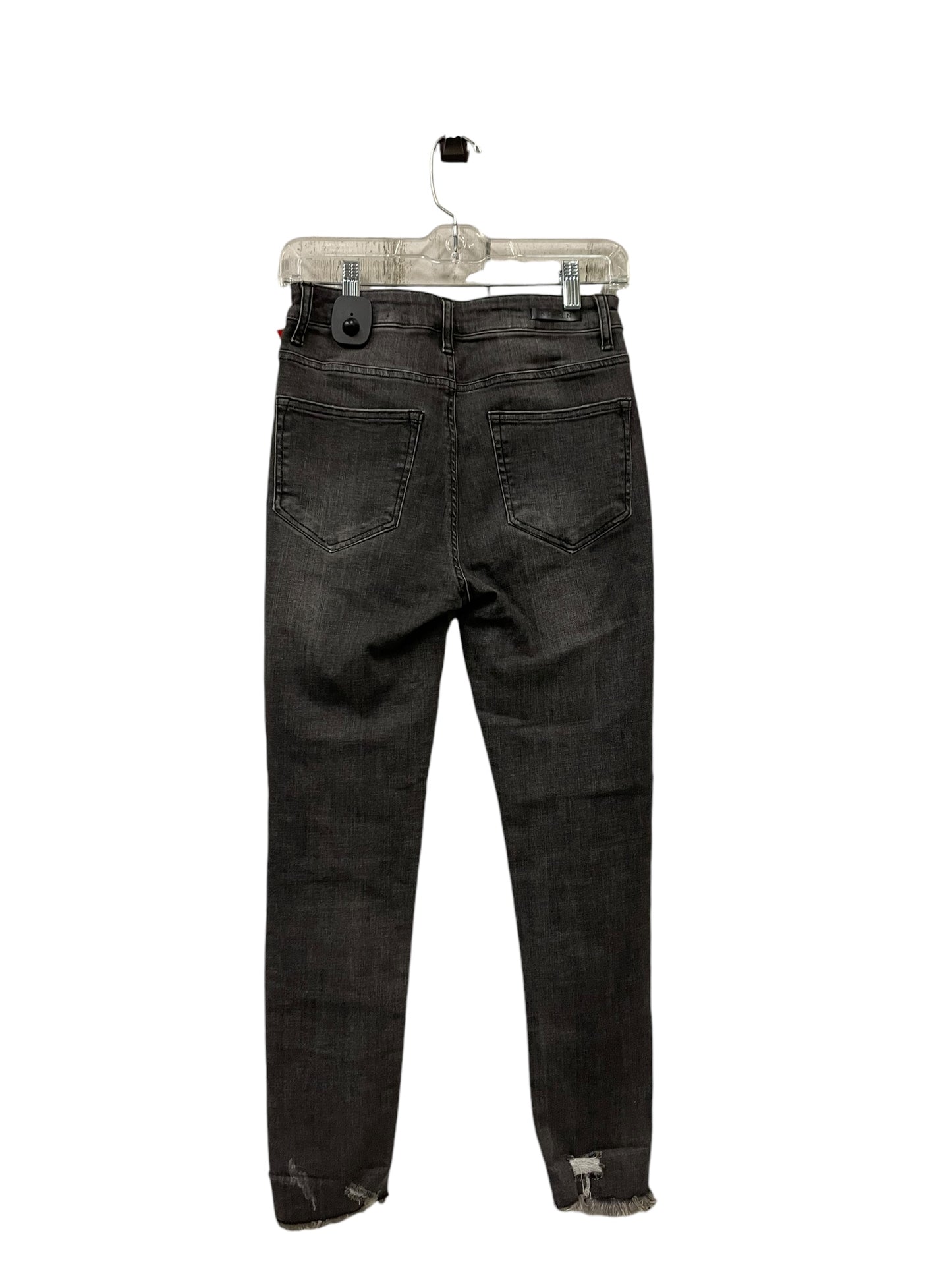 Jeans Skinny By Risen In Black Denim, Size: 2