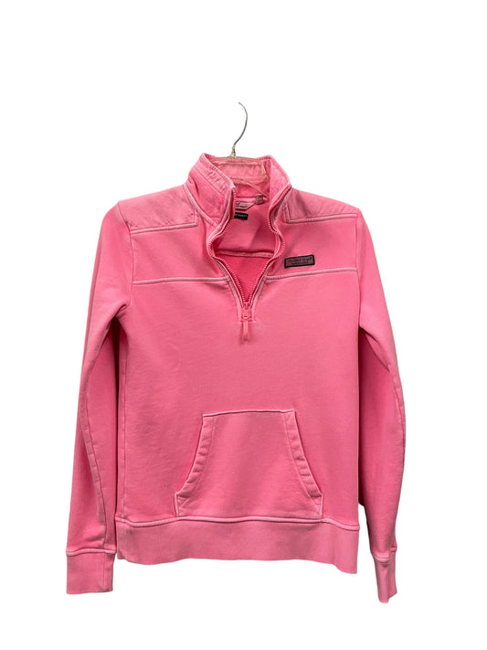 Sweatshirt Collar By Vineyard Vines In Pink, Size: Xs