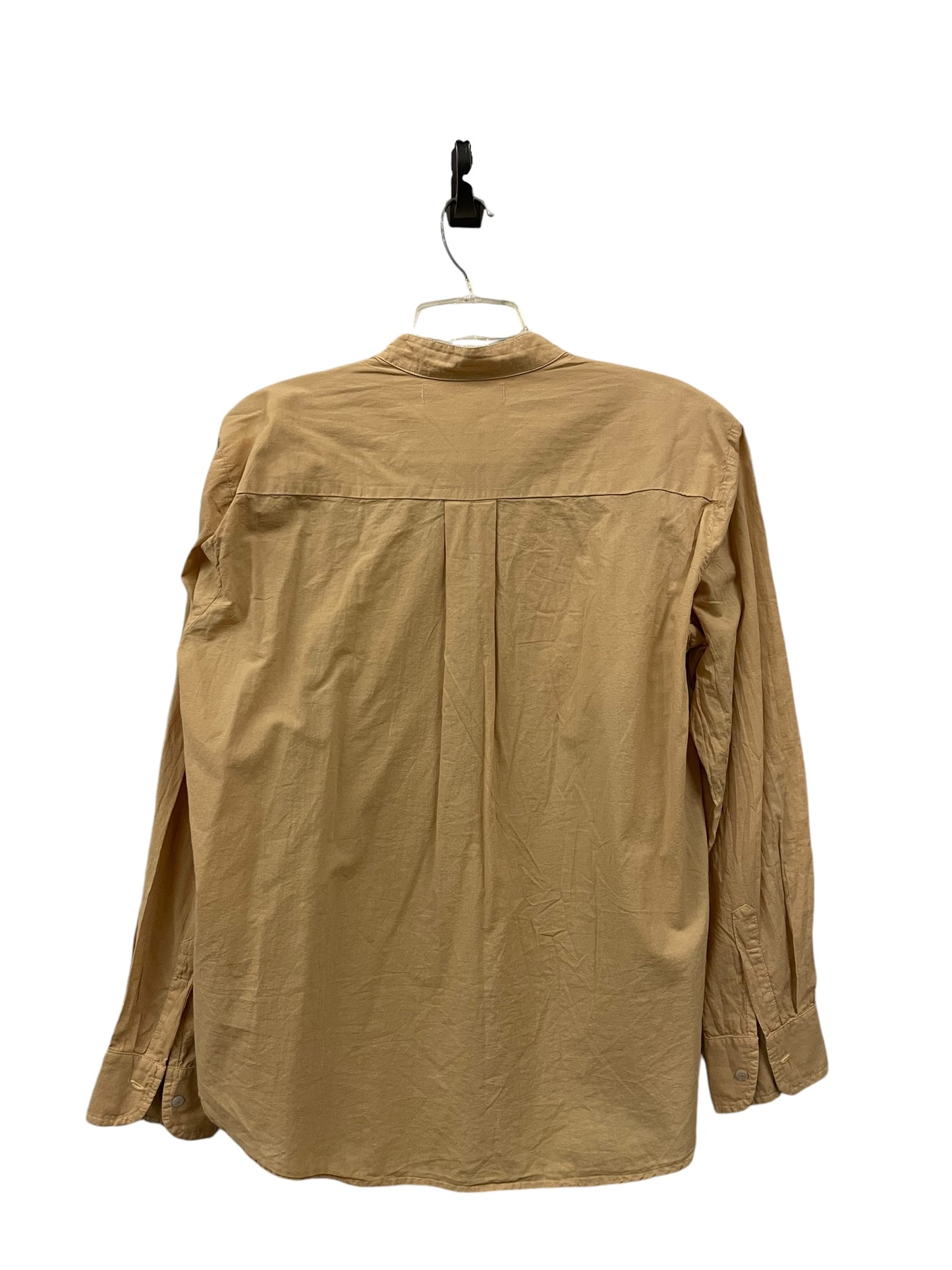 TOP LS    CLOTHES MENTOR in TAN, Size: M