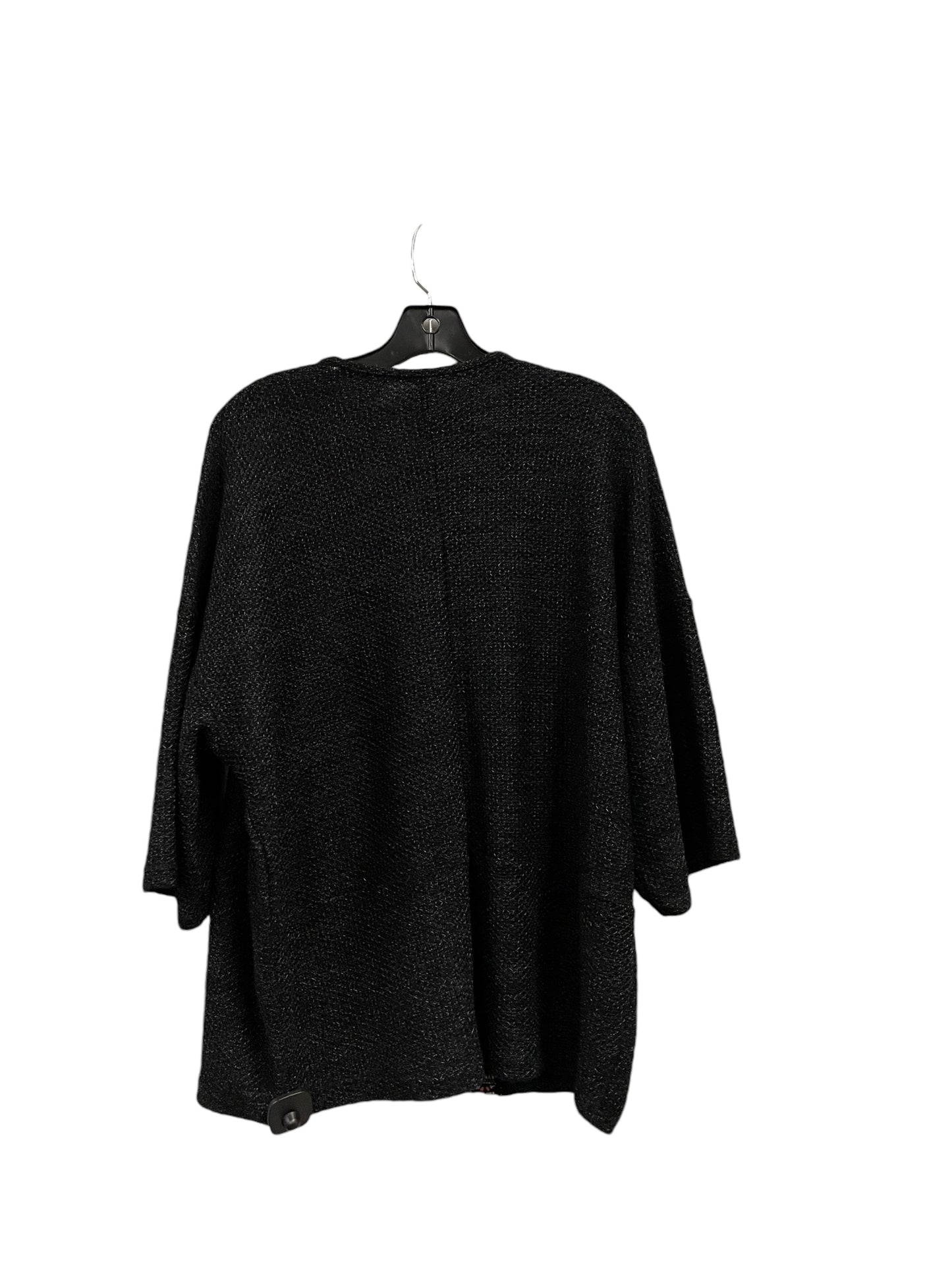 Sweater Cardigan By Forever 21 In Black, Size: S