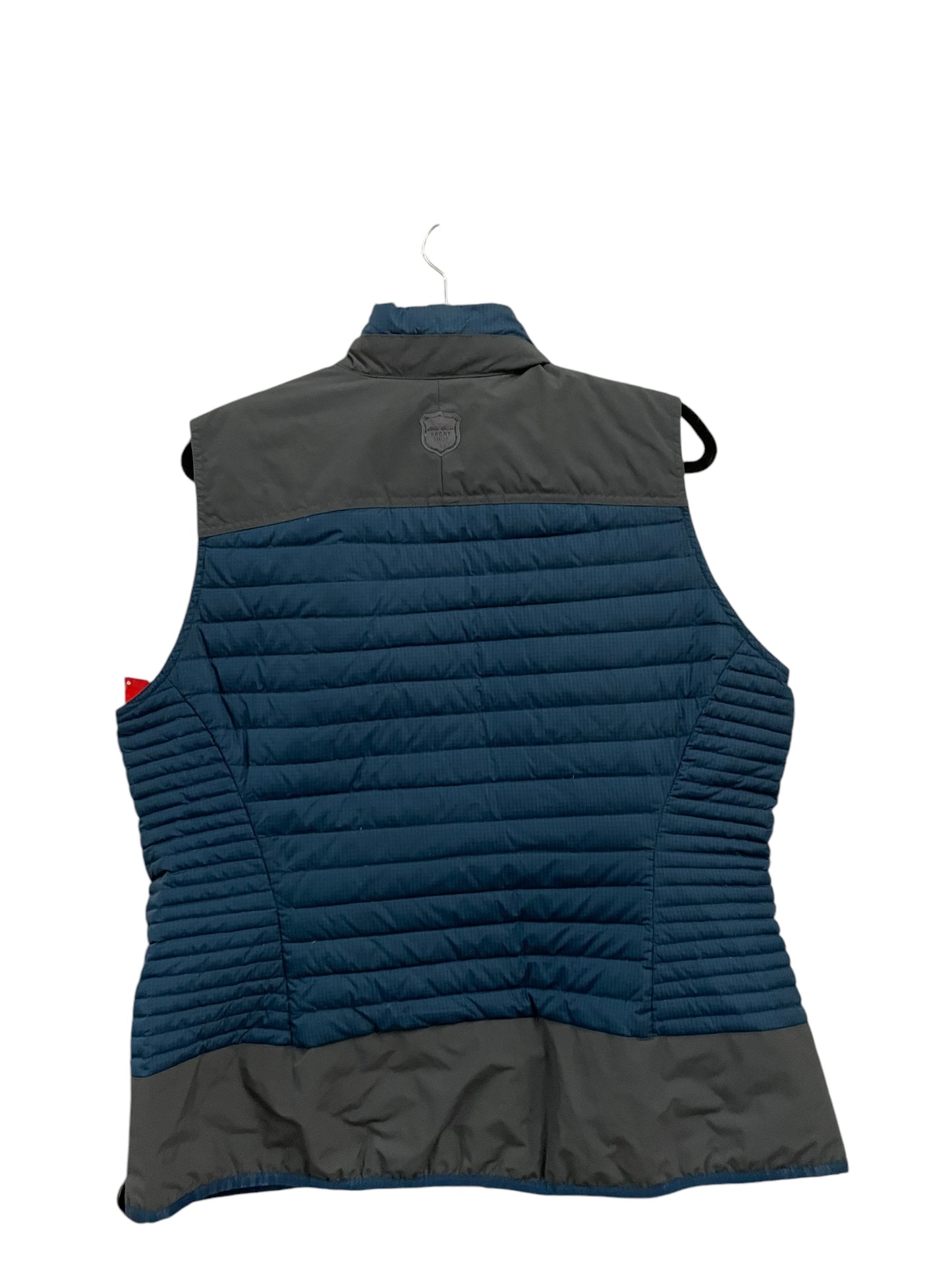 Vest Puffer & Quilted By Eddie Bauer In Teal, Size: Xl