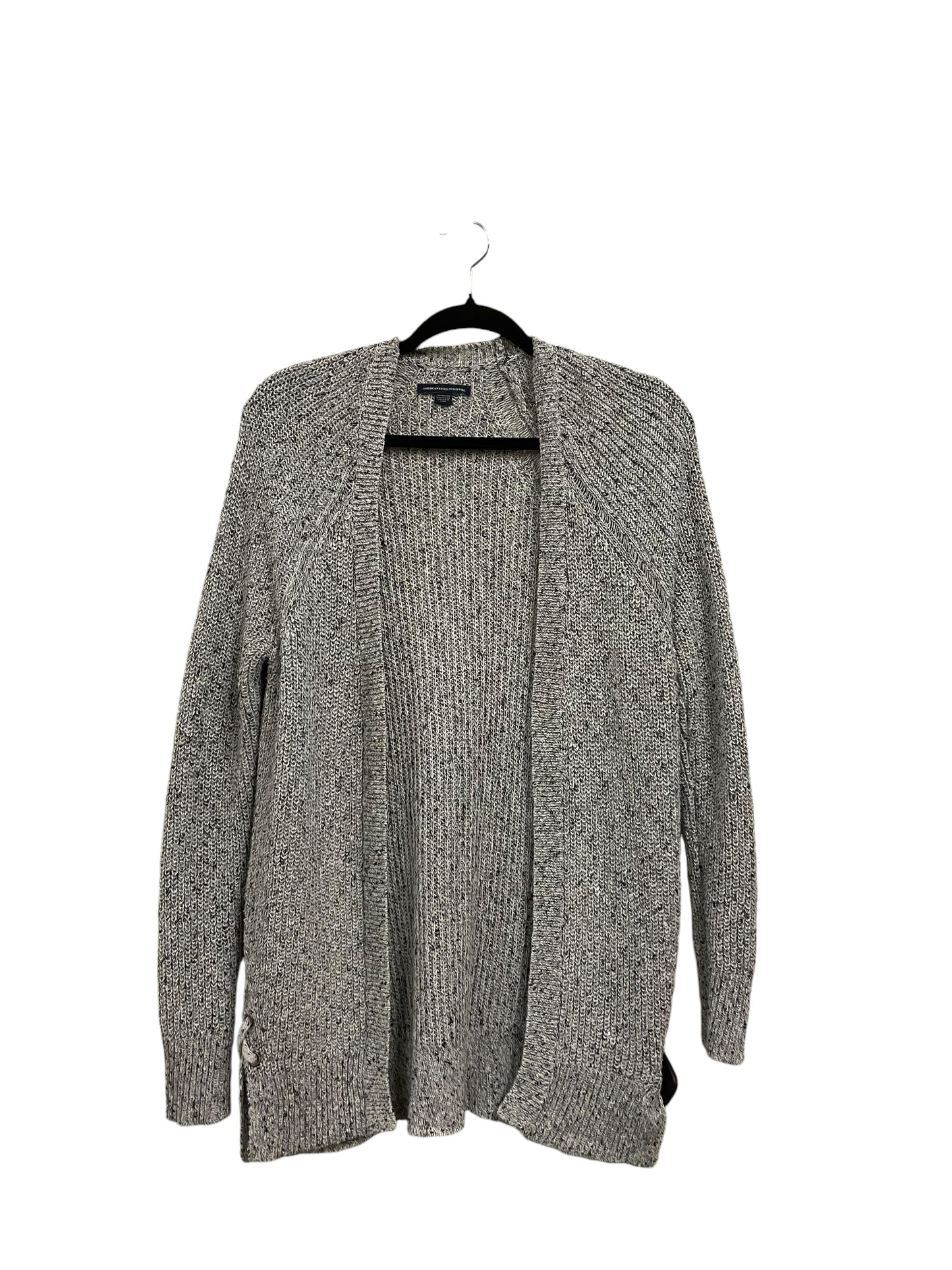 Sweater Cardigan By American Eagle In Grey, Size: Xs