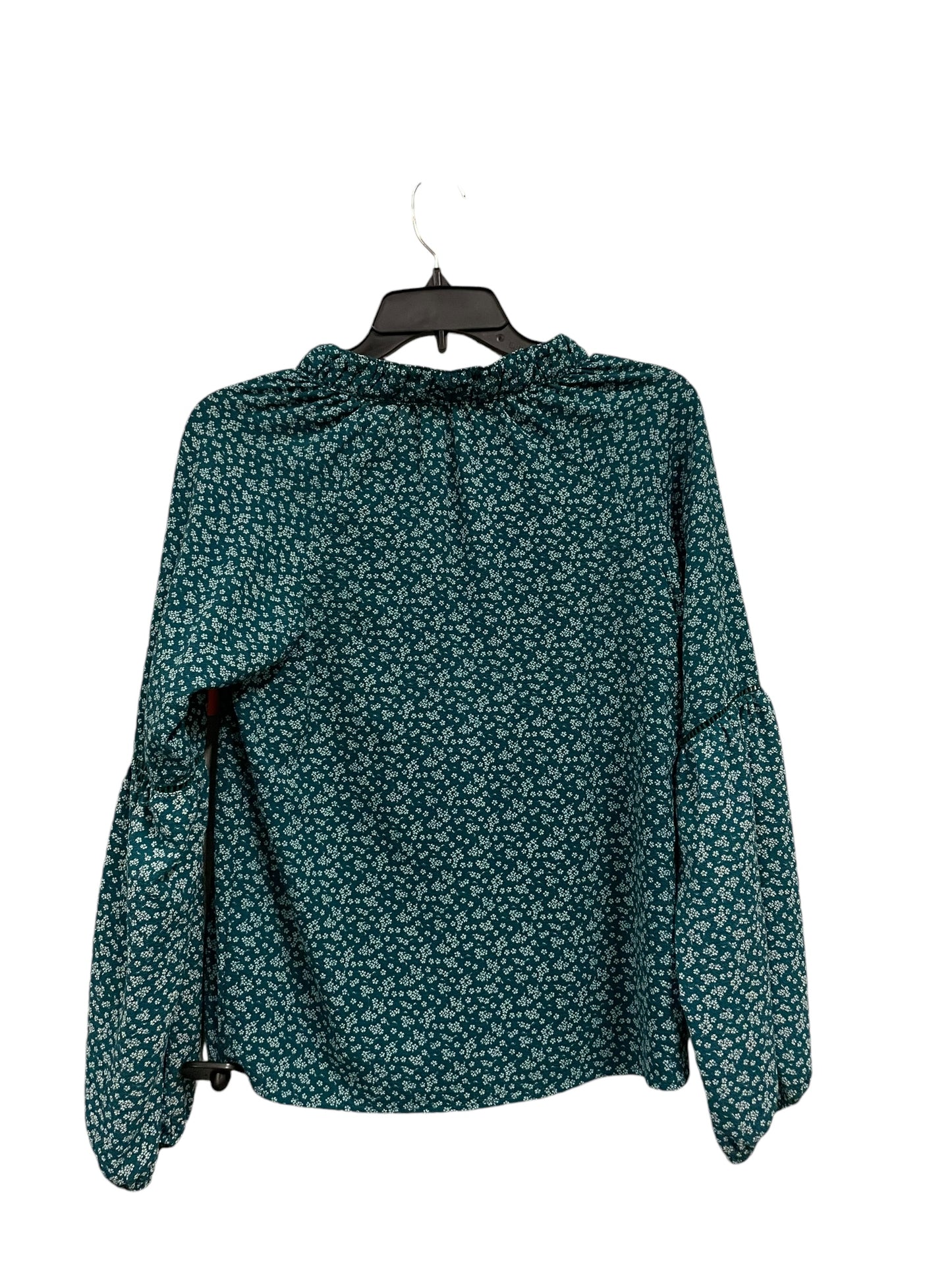 Top Long Sleeve By Blue Rain In Green, Size: S