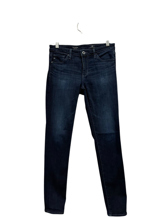 Jeans Jeggings By Adriano Goldschmied In Blue Denim, Size: 2