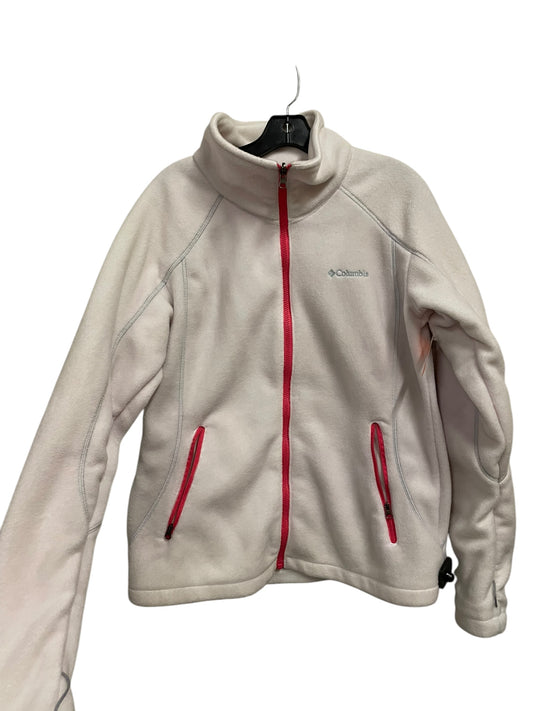 Jacket Fleece By Columbia In Pink, Size: Xl