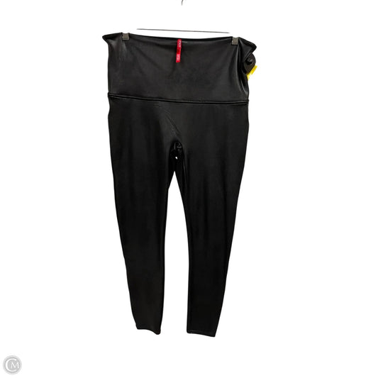Athletic Leggings By Spanx In Black, Size: 1x