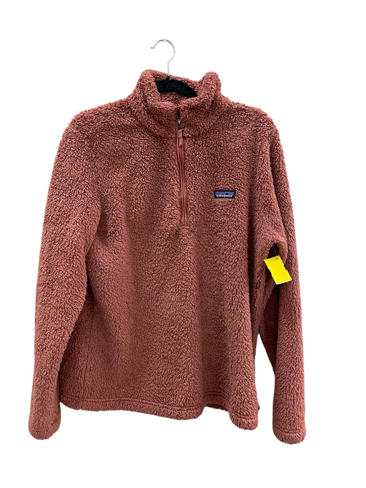 Sweatshirt Collar By Patagonia In Coral, Size: Xl