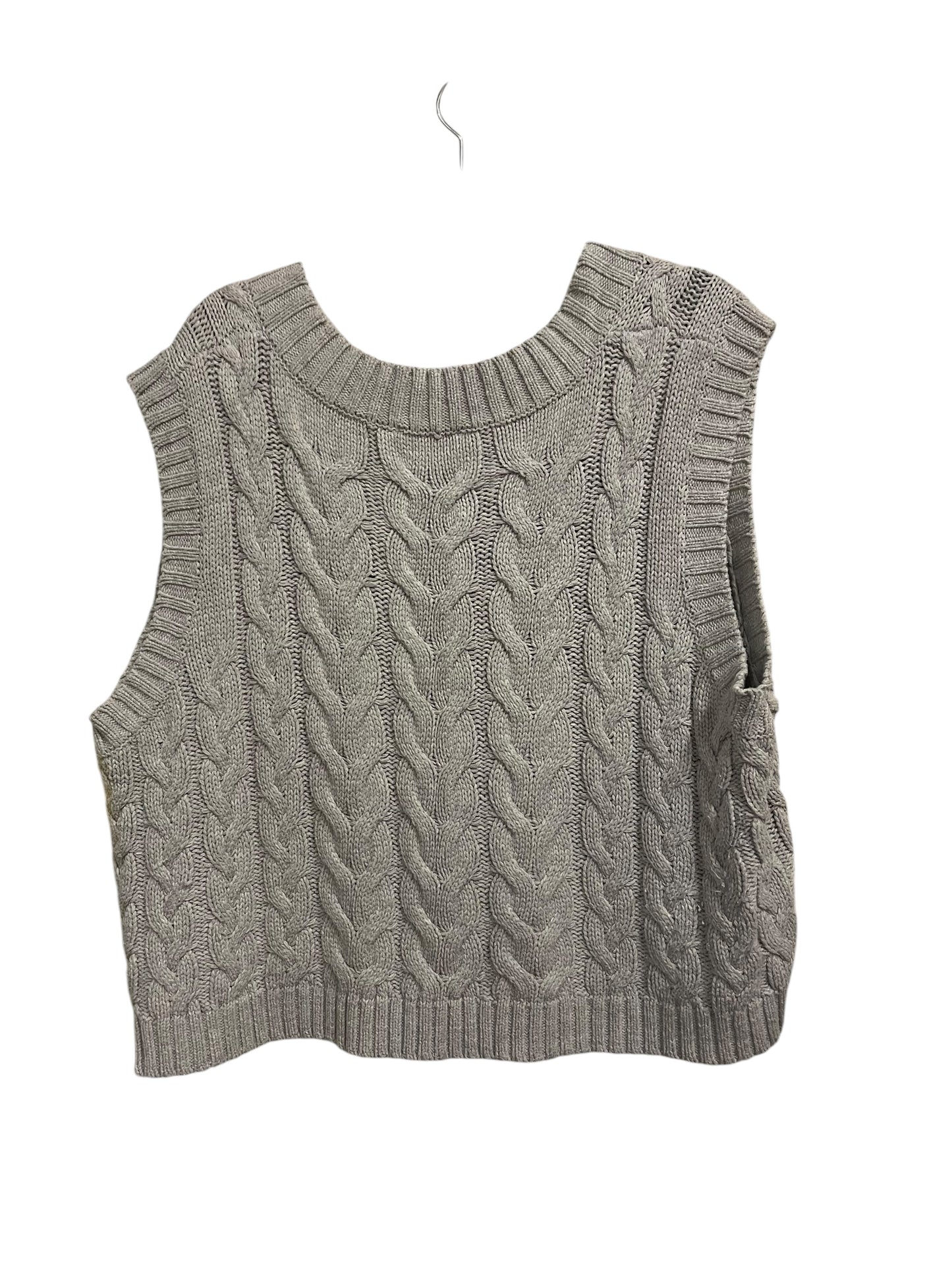 Vest Sweater By Altard State In Grey, Size: L