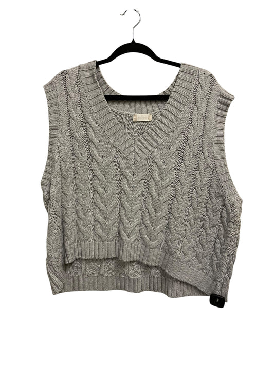 Vest Sweater By Altard State In Grey, Size: L