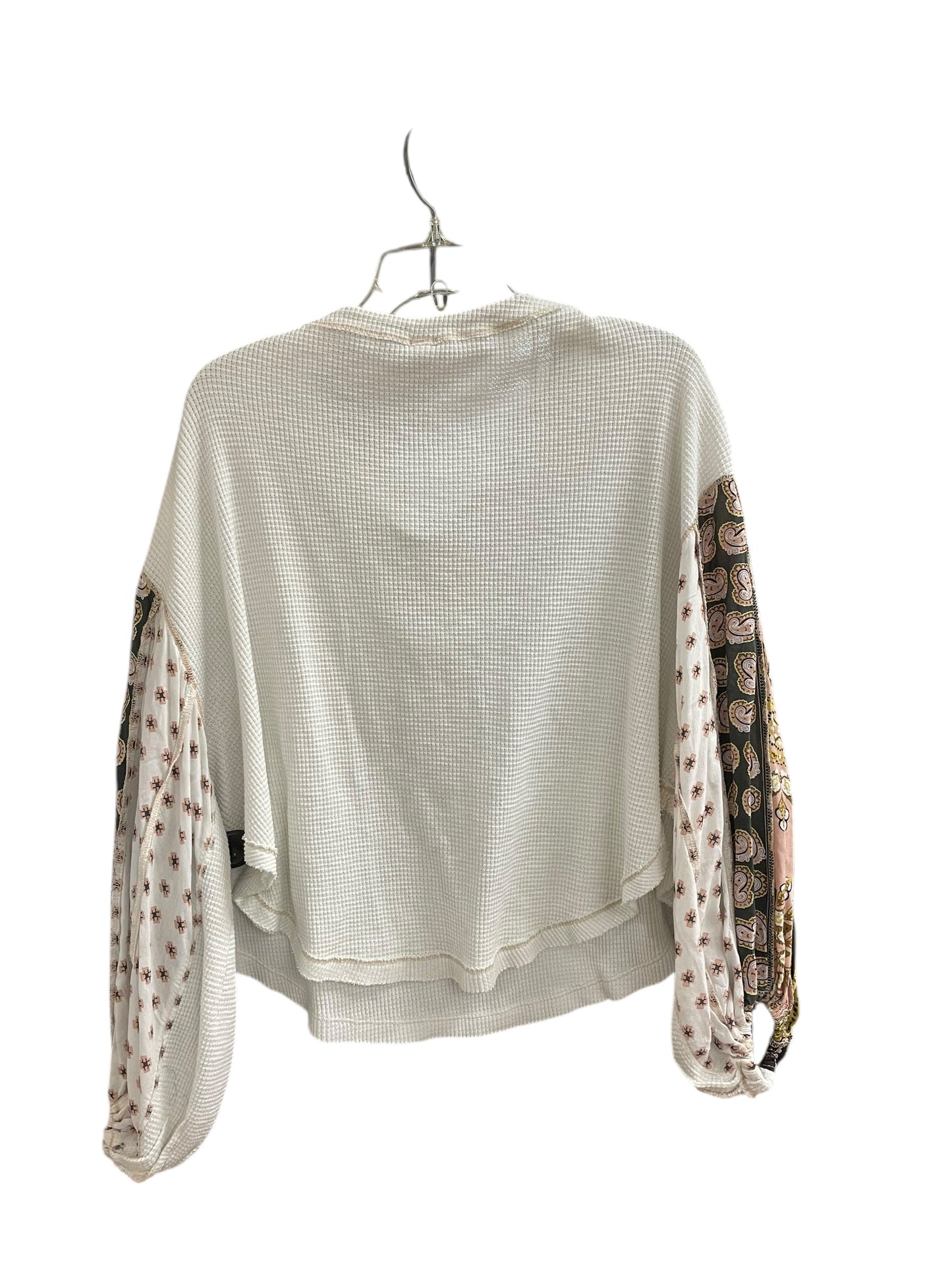 Top Long Sleeve By We The Free In White, Size: Xs