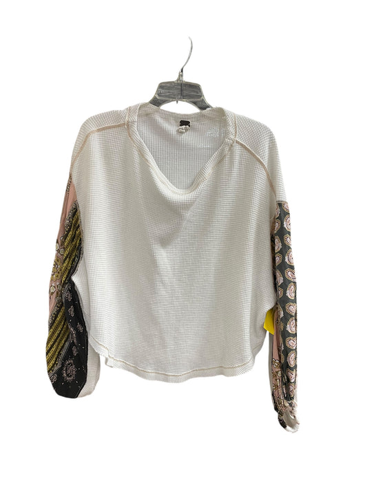 Top Long Sleeve By We The Free In White, Size: Xs