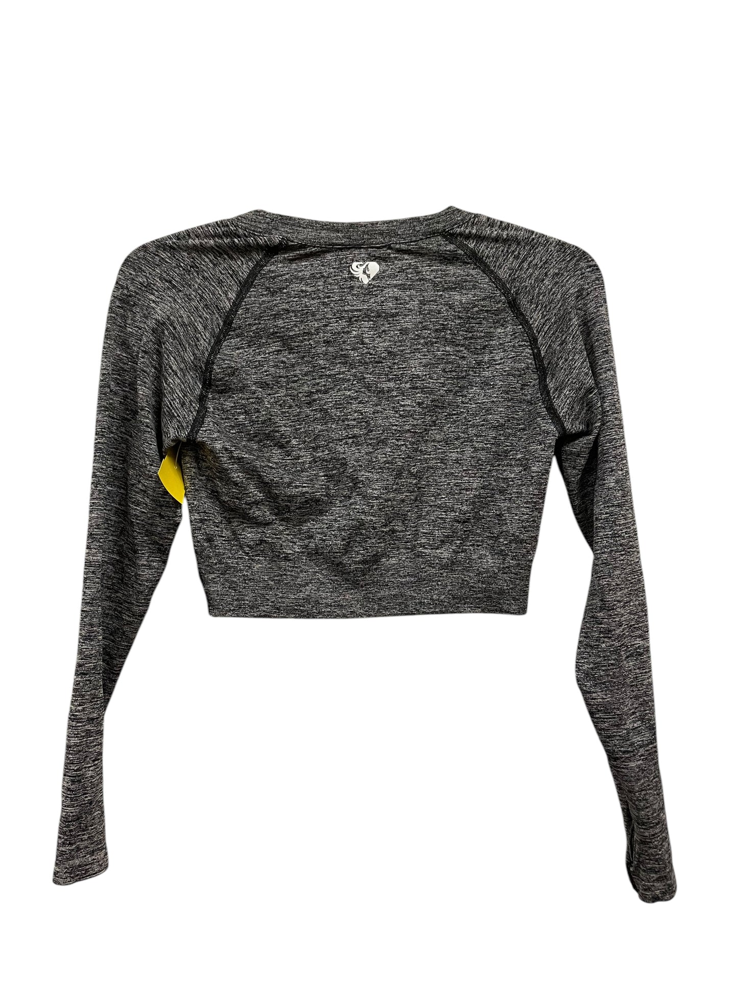 Athletic Top Long Sleeve Crewneck By Clothes Mentor In Grey, Size: L