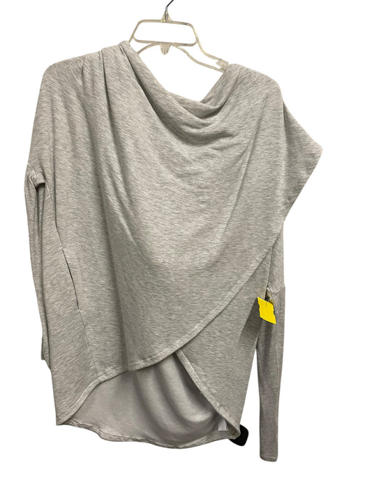 Athletic Sweatshirt Hoodie By Athleta In Grey, Size: S