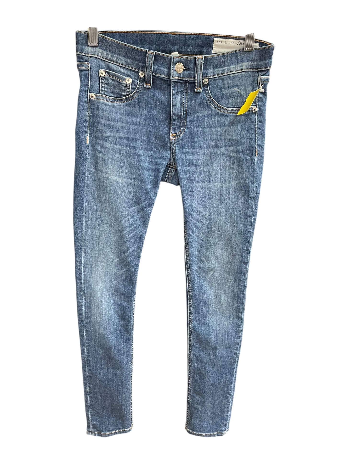 Capris By Rag & Bones Jeans In Blue Denim, Size: 2