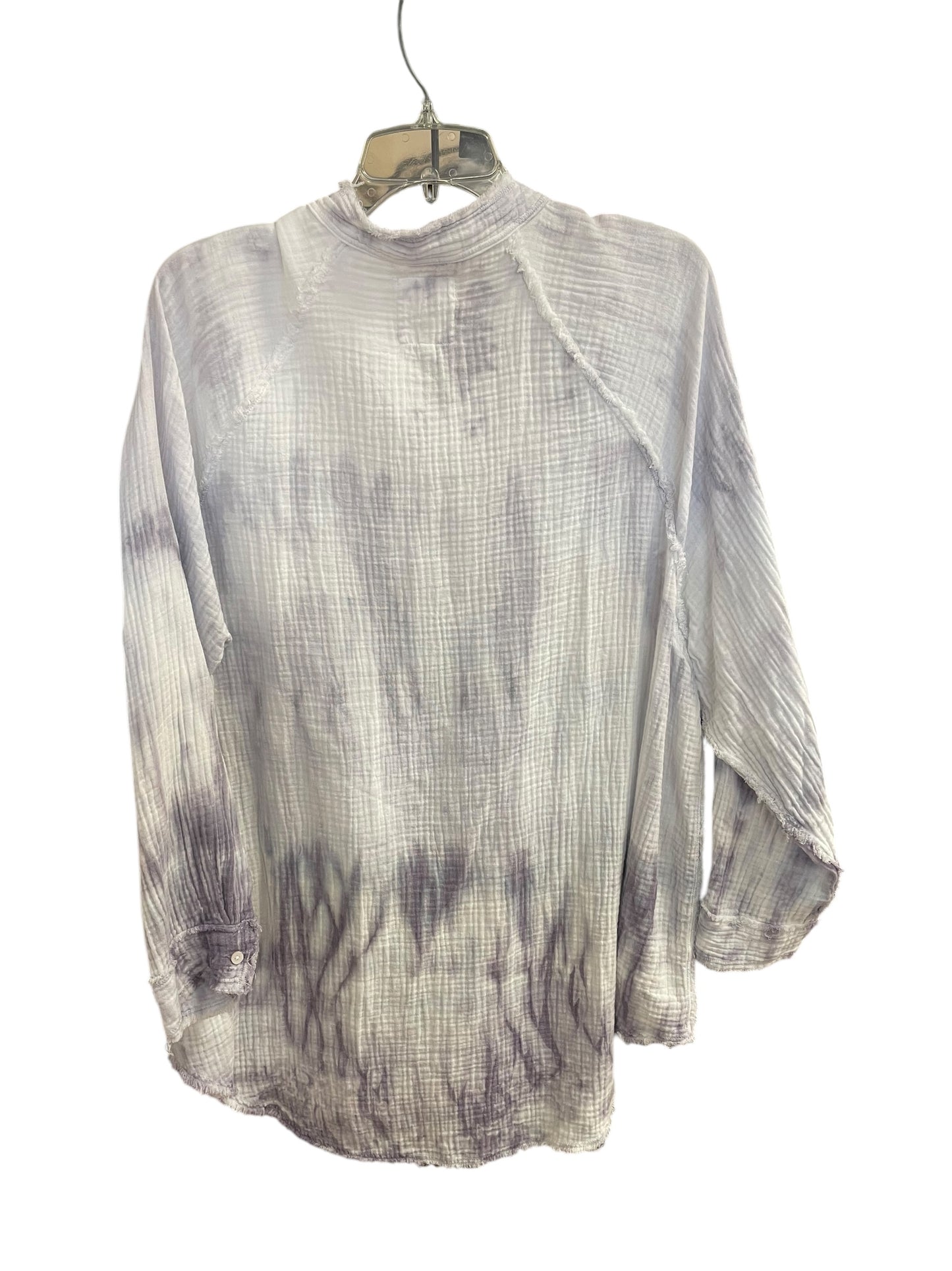 Top Long Sleeve By Aerie In Purple, Size: S