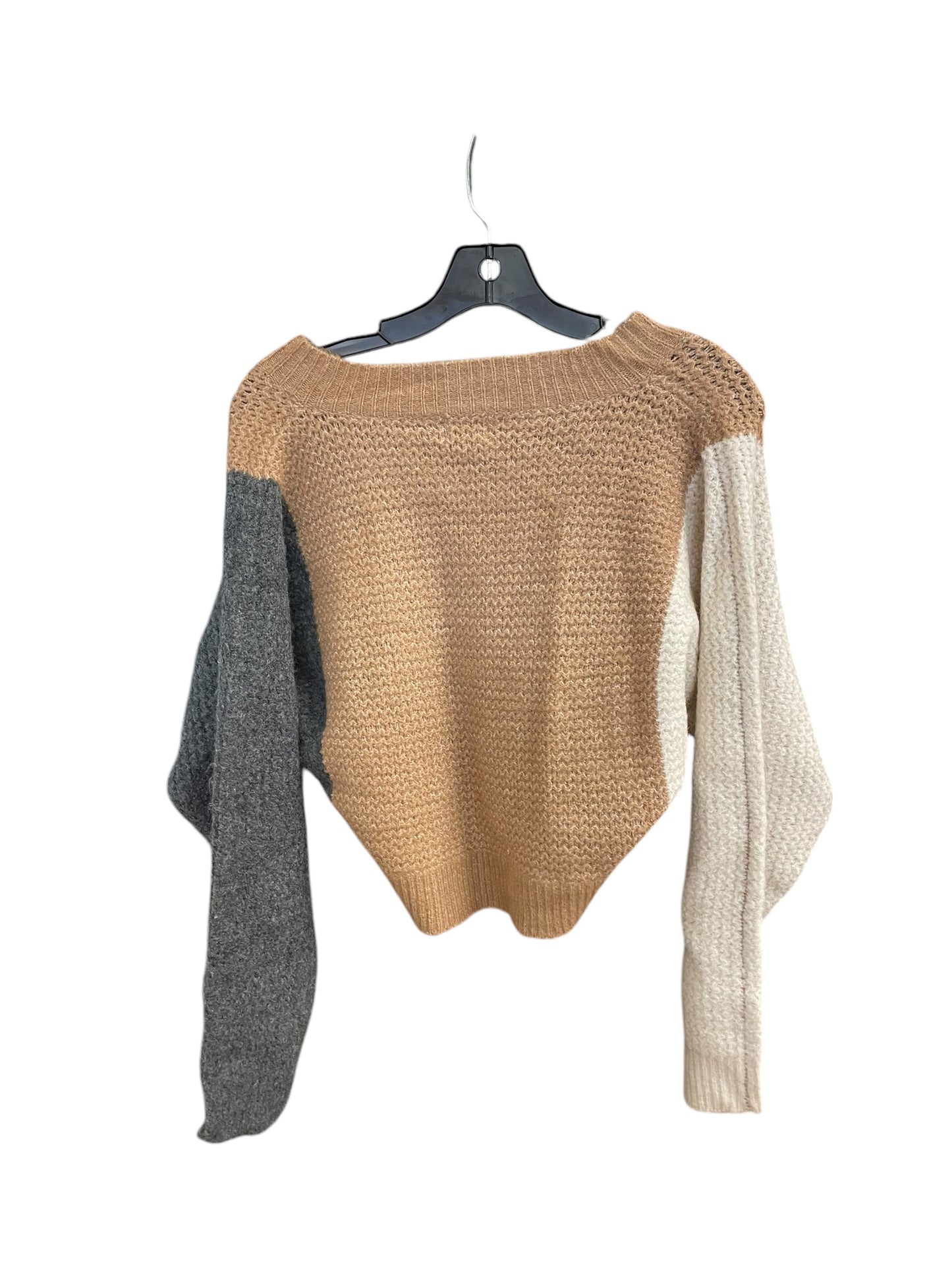 Sweater By Dreamers In Brown, Size: S