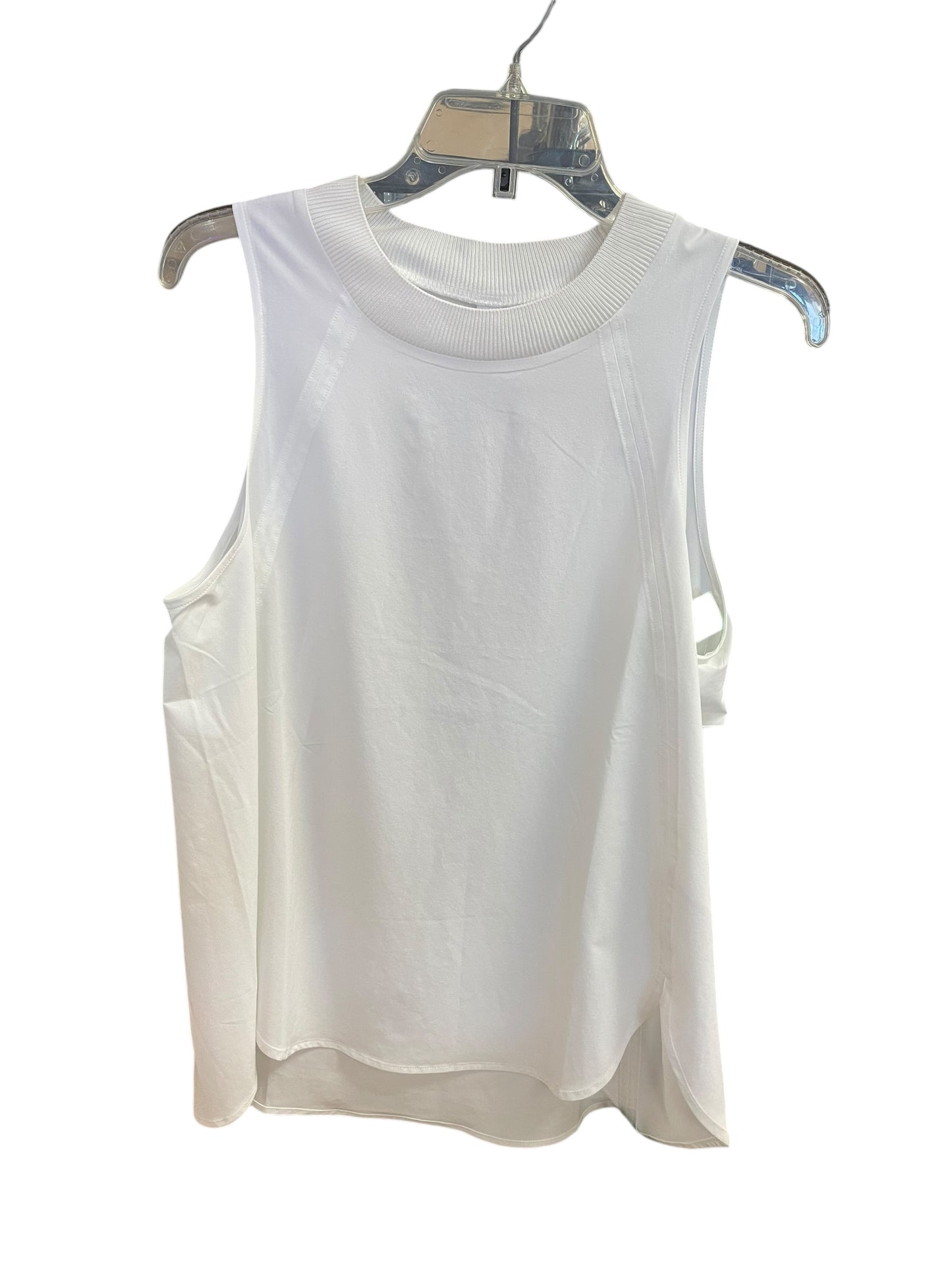 Athletic Tank Top By Athleta In White, Size: M