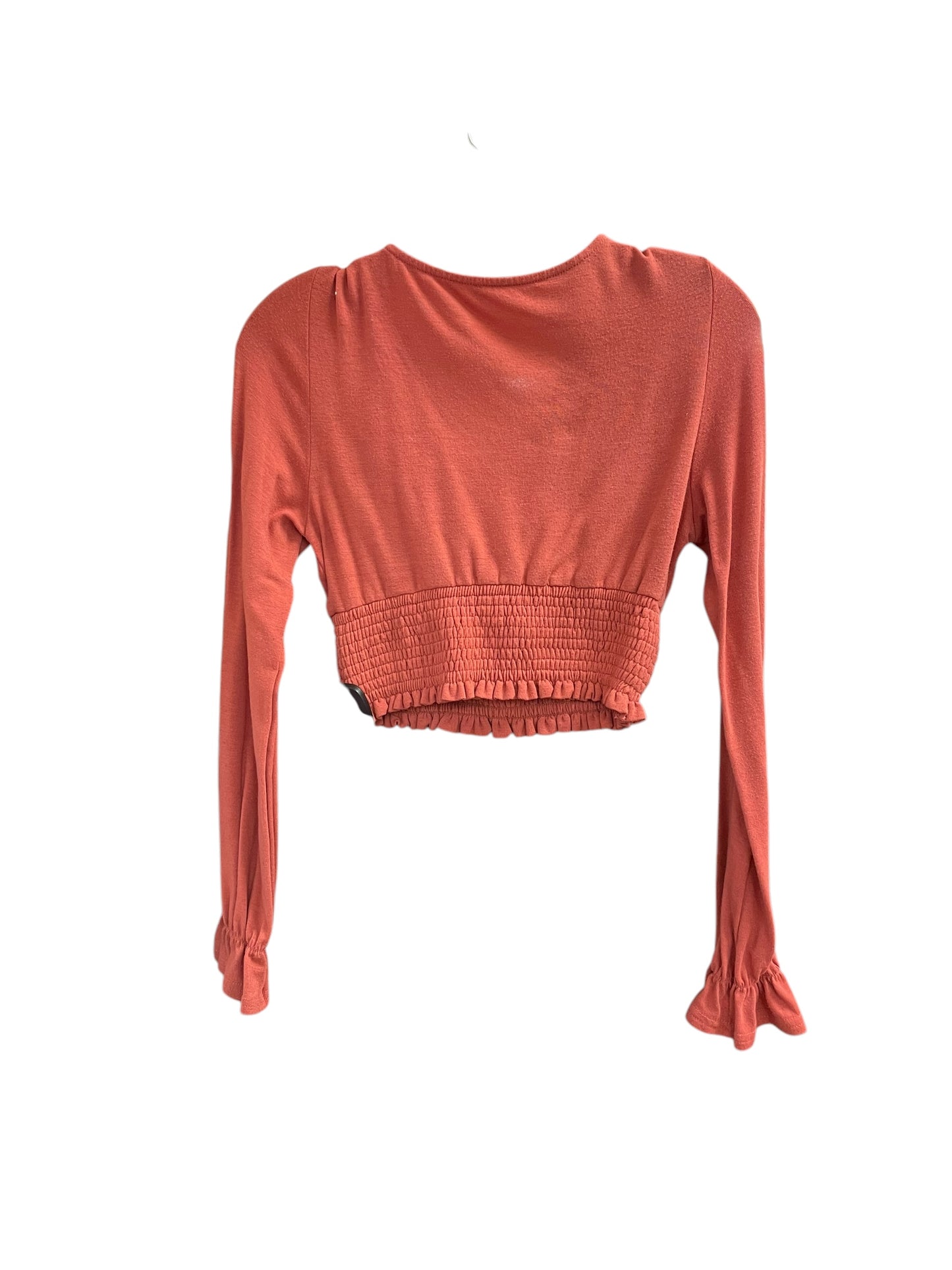 Top Long Sleeve By Altard State In Coral, Size: Xs