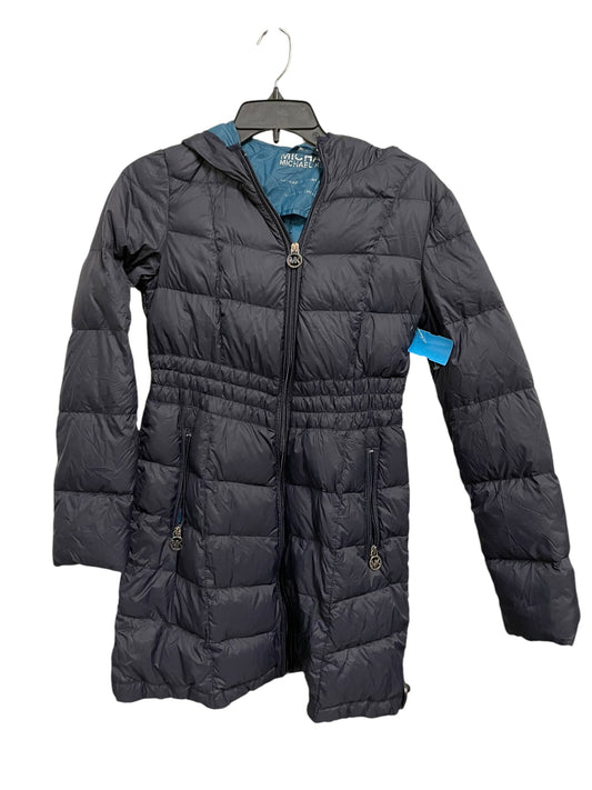 Jacket Puffer & Quilted By Michael By Michael Kors In Navy, Size: Sp