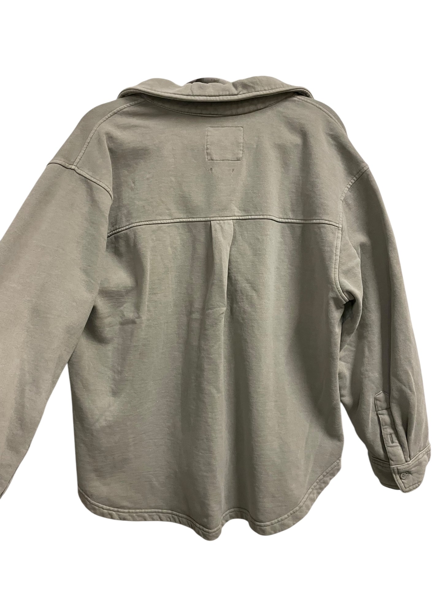 Top Long Sleeve By C And C In Green, Size: L