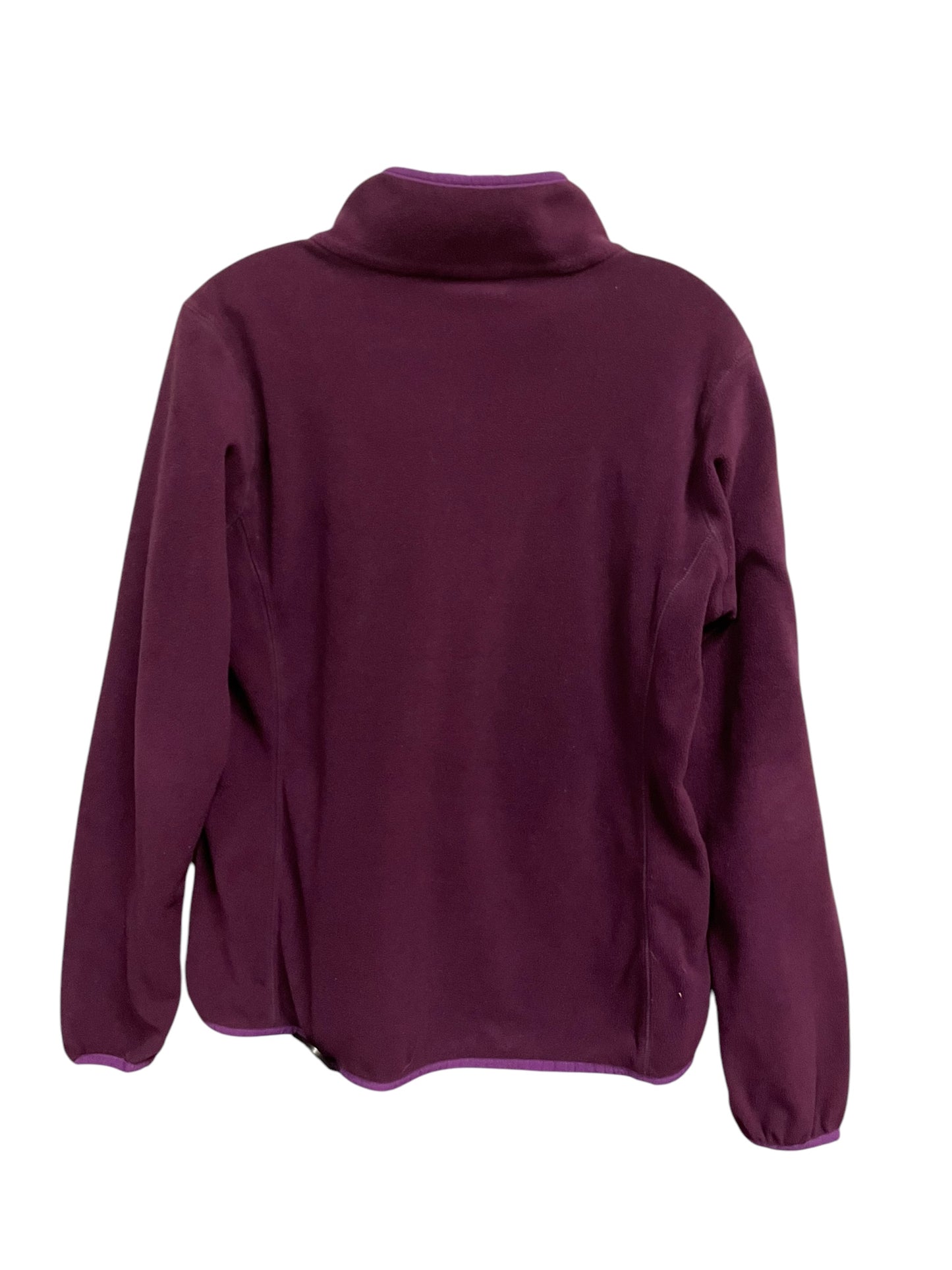 Sweatshirt Collar By Columbia In Purple, Size: M