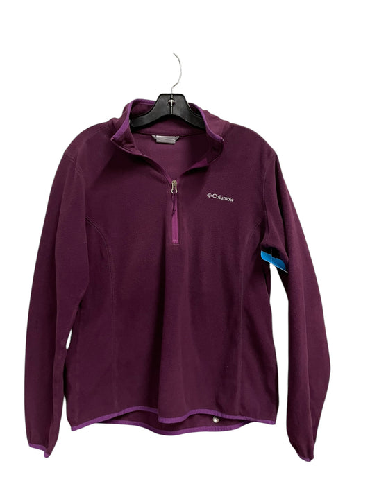 Sweatshirt Collar By Columbia In Purple, Size: M