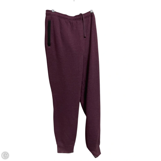 Athletic Pants By Champion In Purple, Size: Xl