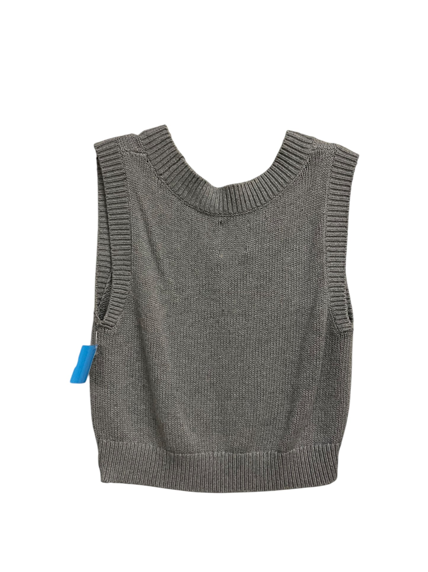 Vest Sweater By Abercrombie And Fitch In Grey, Size: Xs