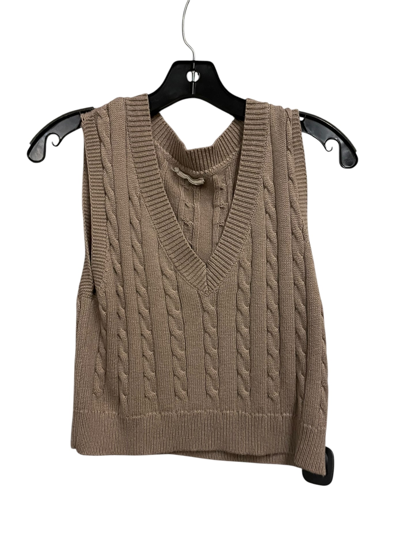 Vest Sweater By Altard State In Brown, Size: S