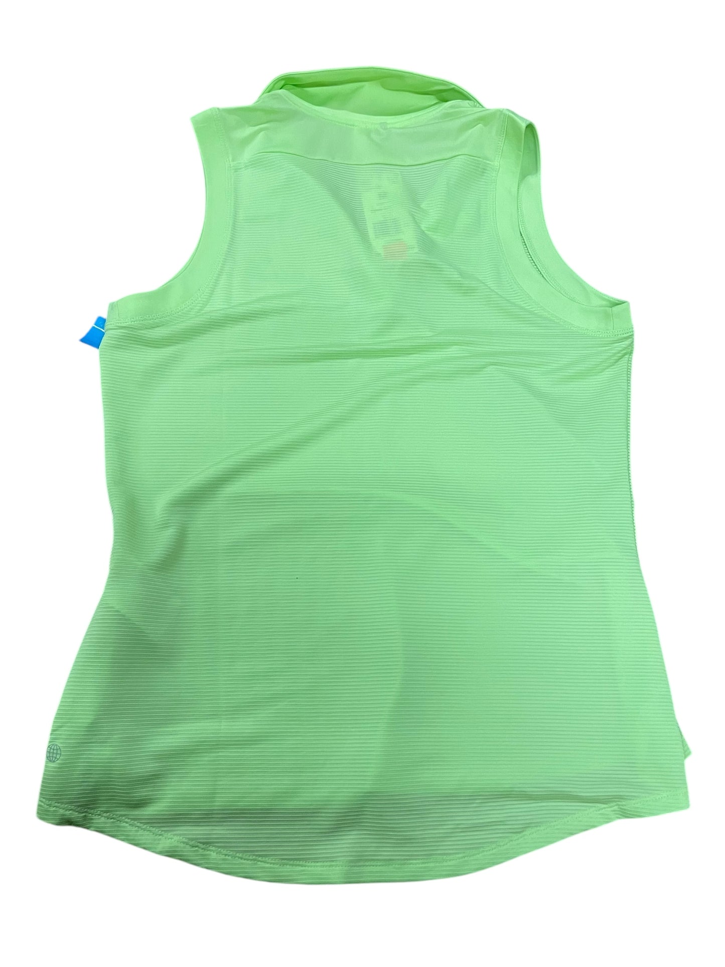 Athletic Tank Top By Adidas In Green, Size: M