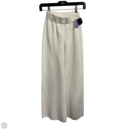 Pants Lounge By Clothes Mentor In White, Size: Xs