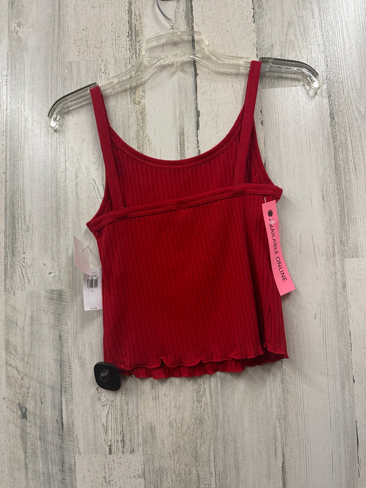 Red Top Sleeveless Old Navy, Size S