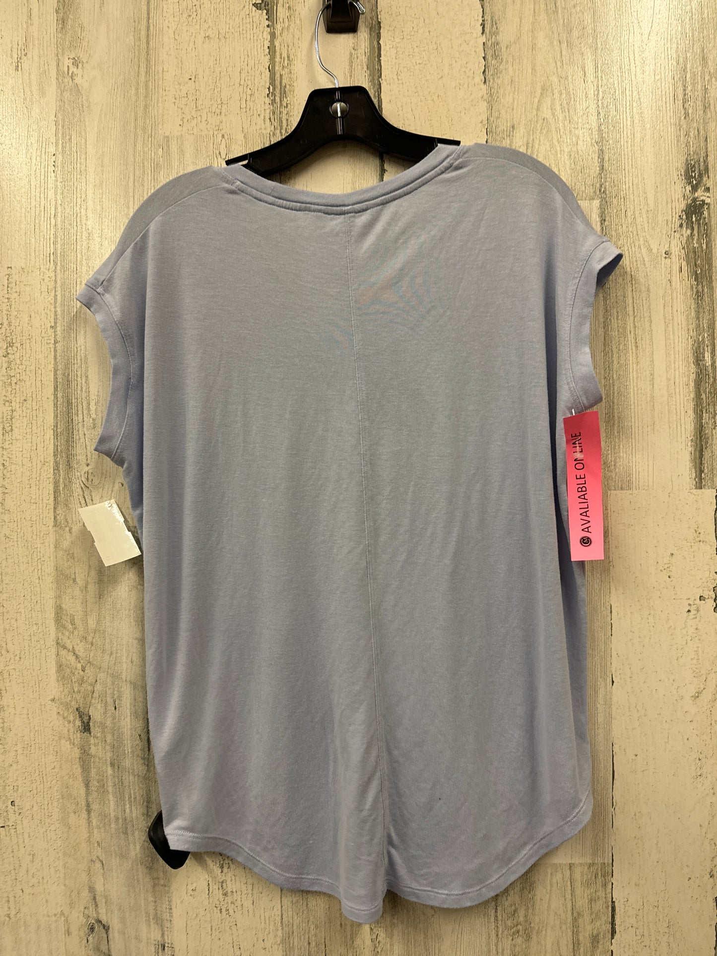 Blue Top Short Sleeve Athleta, Size S