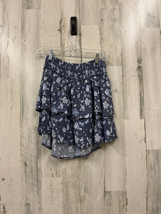 Blue Skirt Mini & Short Hollister, Size L