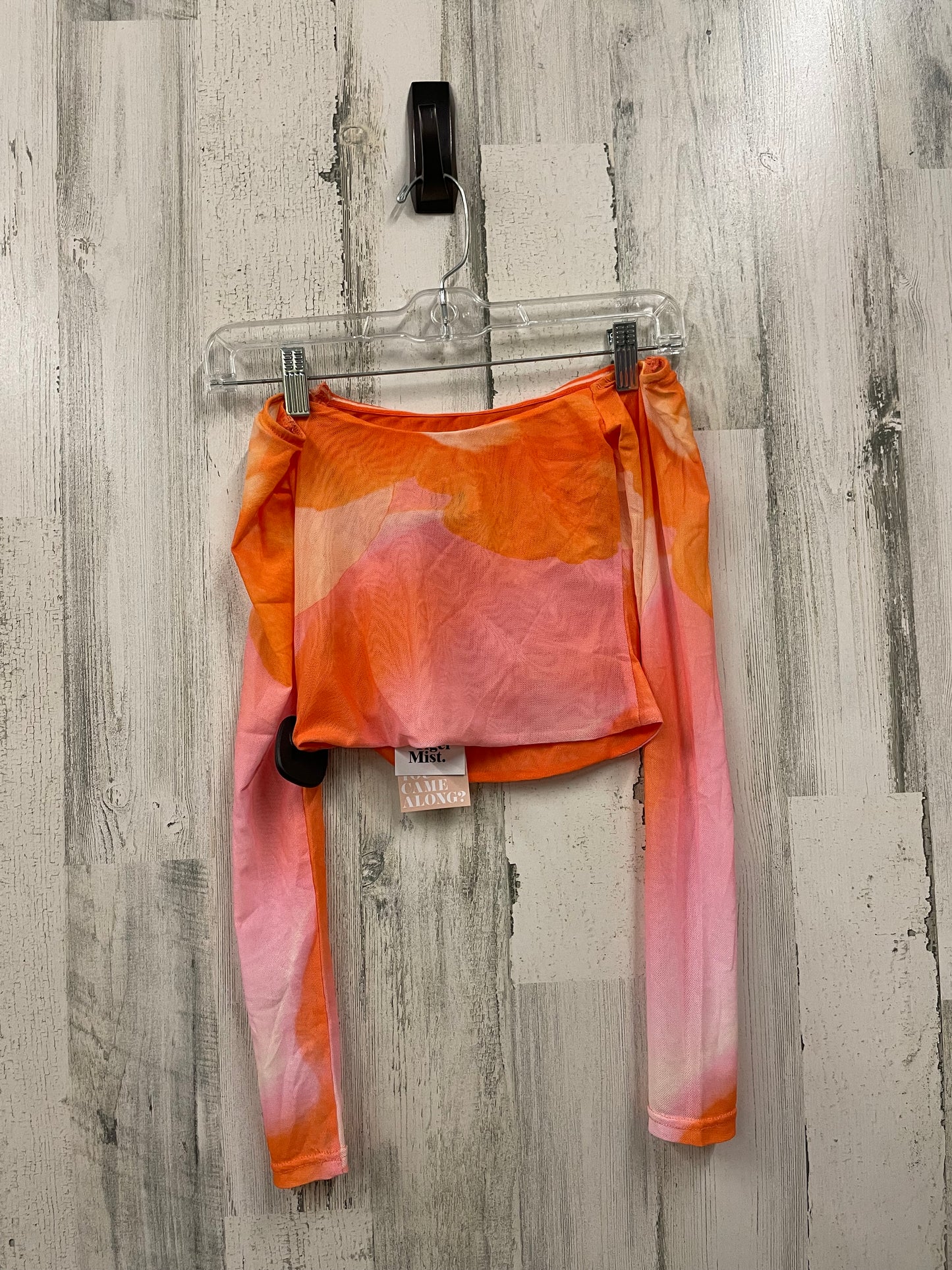 Top Long Sleeve By Clothes Mentor In Orange, Size: Xs