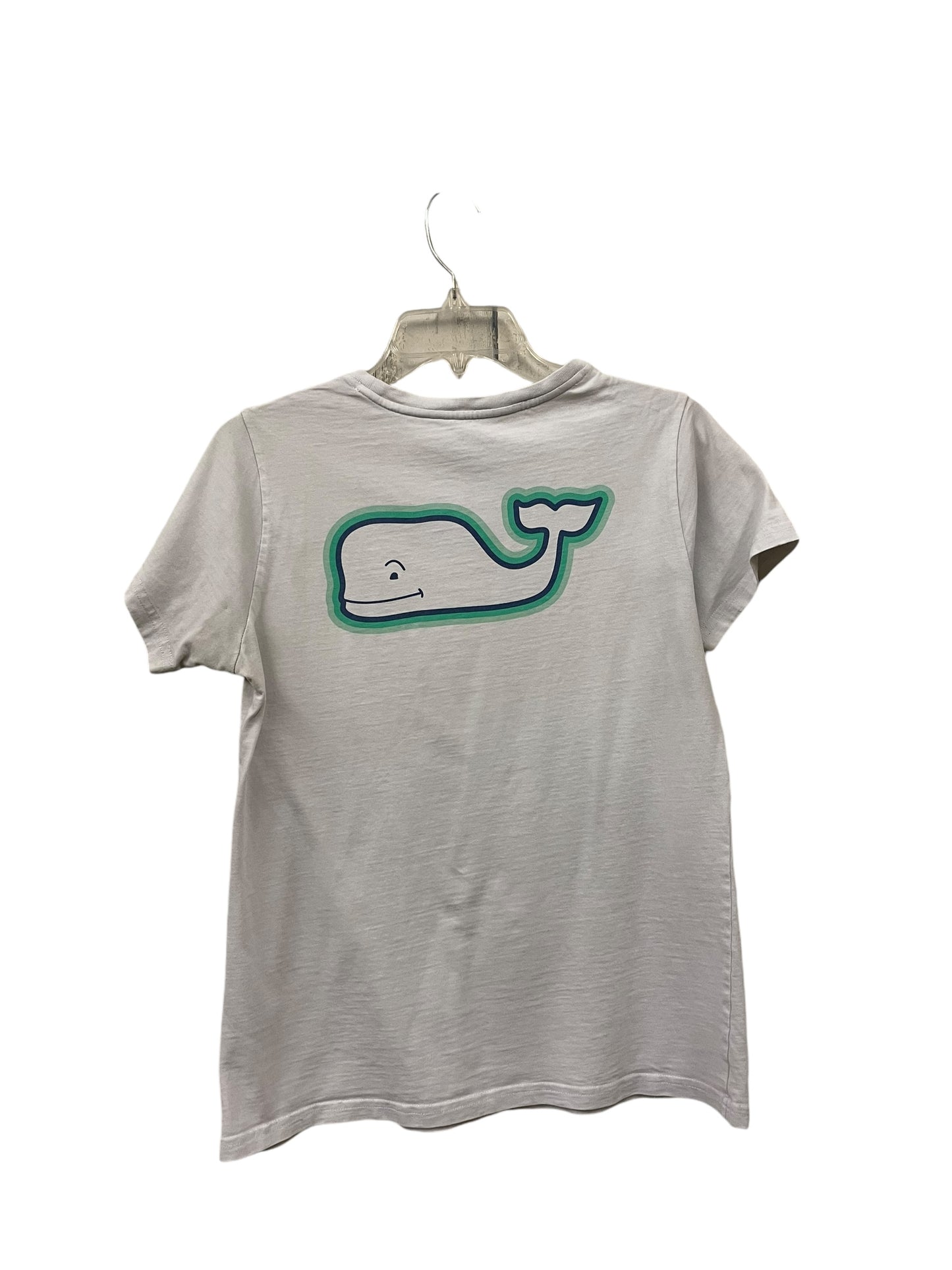 Top Short Sleeve By Vineyard Vines In White, Size: S