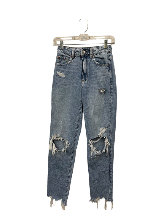 Jeans Boyfriend By Garage In Blue Denim, Size: 0