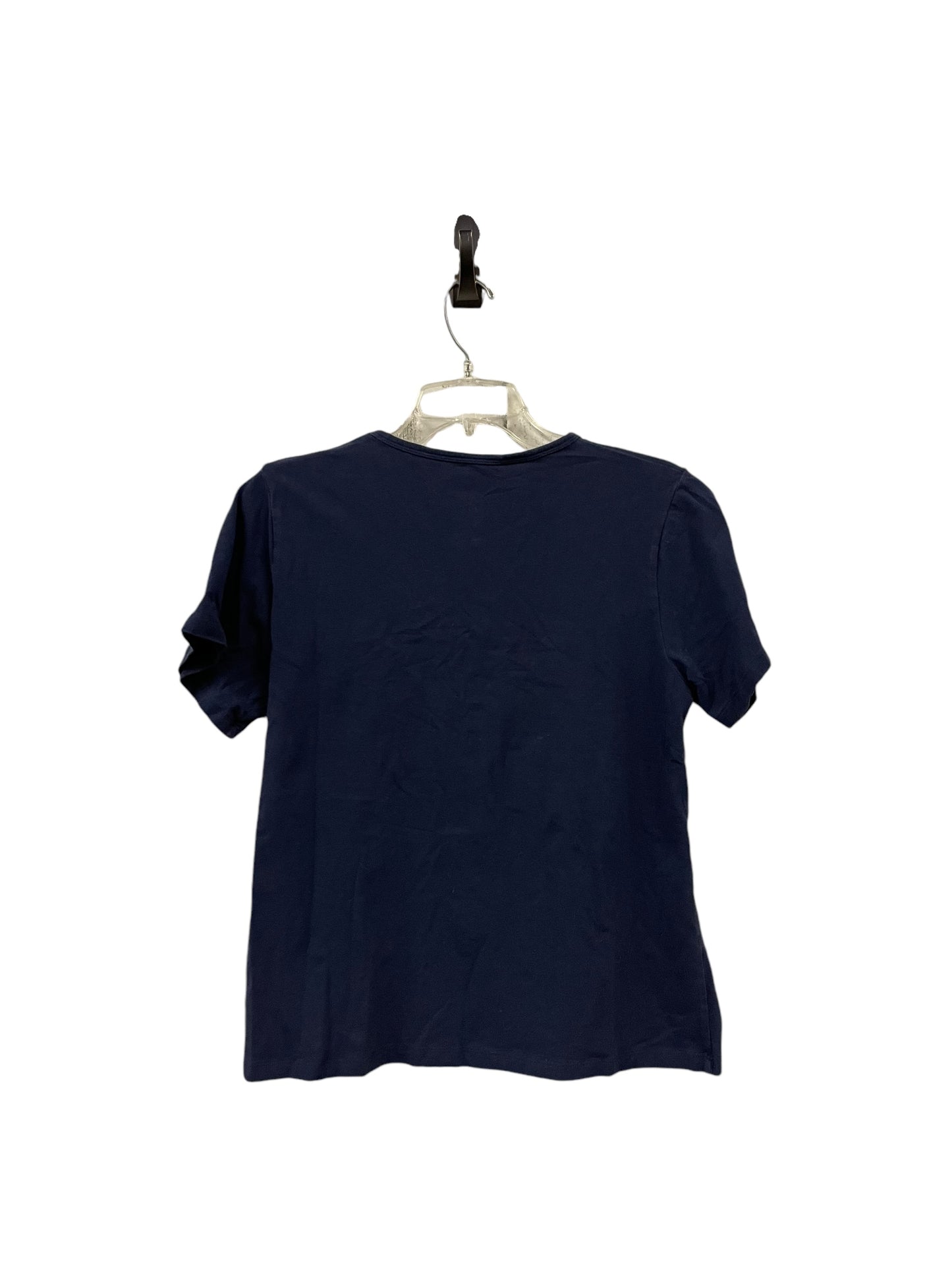 Top Short Sleeve By Clothes Mentor In Blue, Size: M