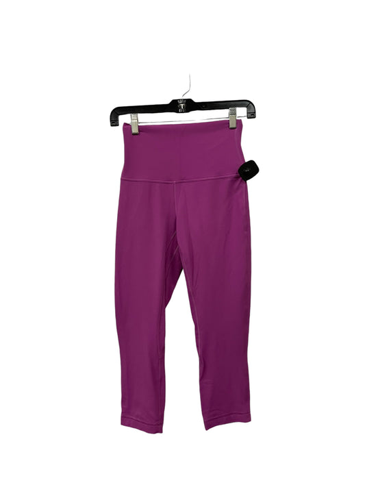 Athletic Pants By Lululemon In Purple, Size: 6