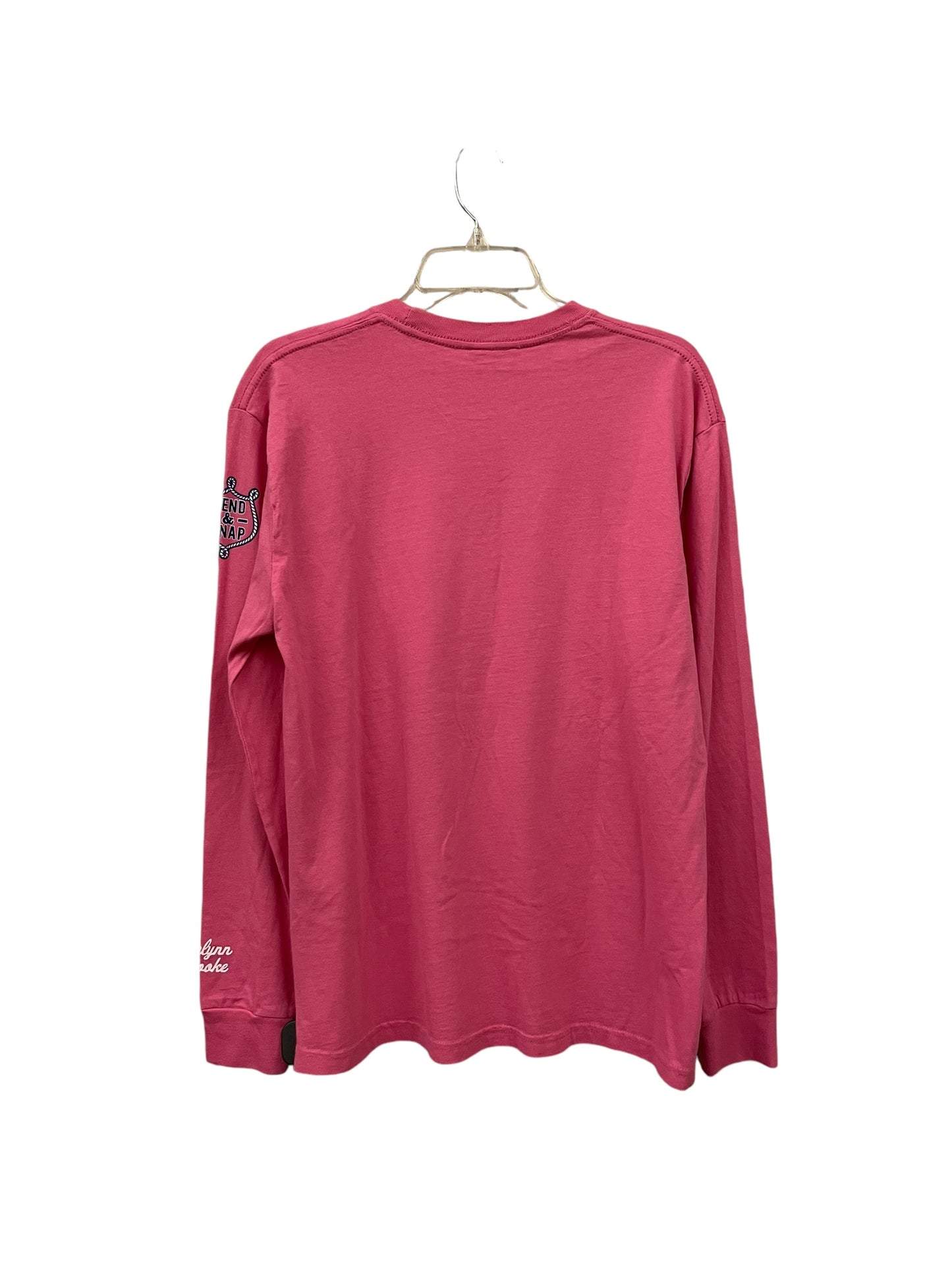 Top Long Sleeve By Clothes Mentor In Pink, Size: M