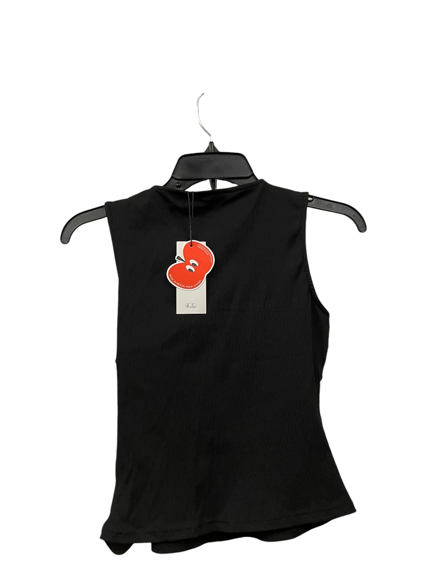 Top Sleeveless By Clothes Mentor In Black, Size: S