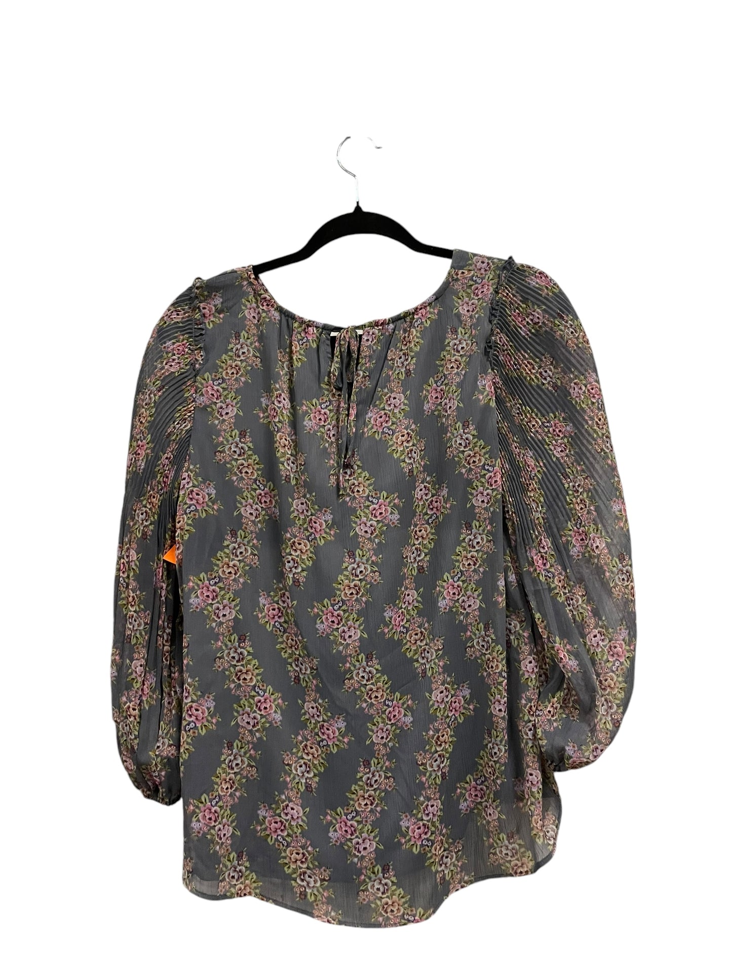 Top Long Sleeve By Lc Lauren Conrad In Grey, Size: M